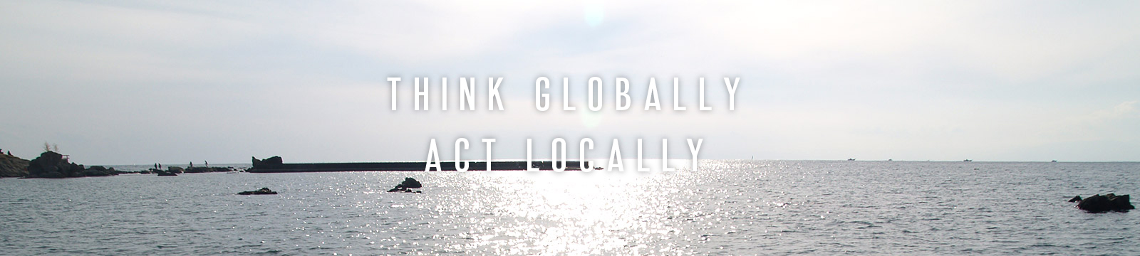Think globally, Act Locally